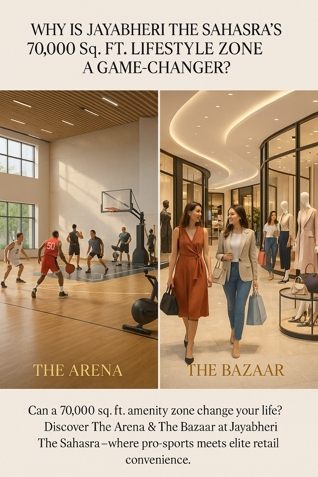 Why is Jayabheri The Sahasra’s 70,000 Sq. Ft. Lifestyle Zone a Game-Changer?