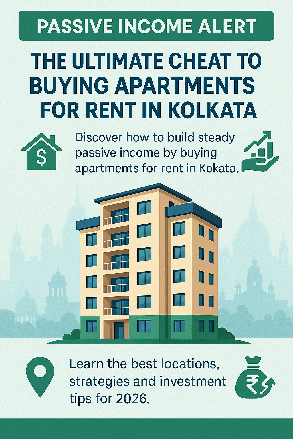Passive Income Alert: The Ultimate Cheat Sheet to Buying Apartments for Rent in Kolkata