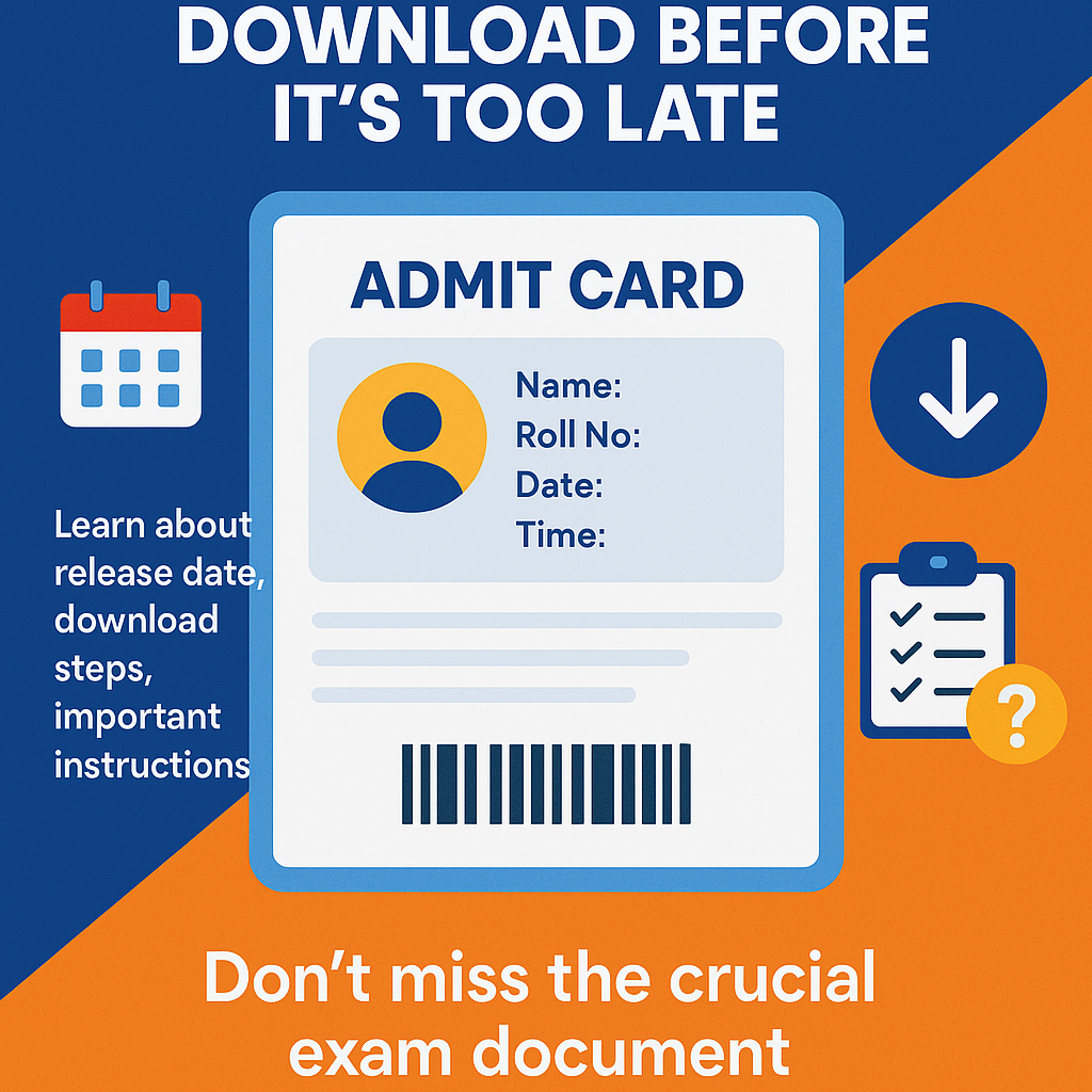 JEE Mains Admit Card 2026: Download Before It’s Too Late