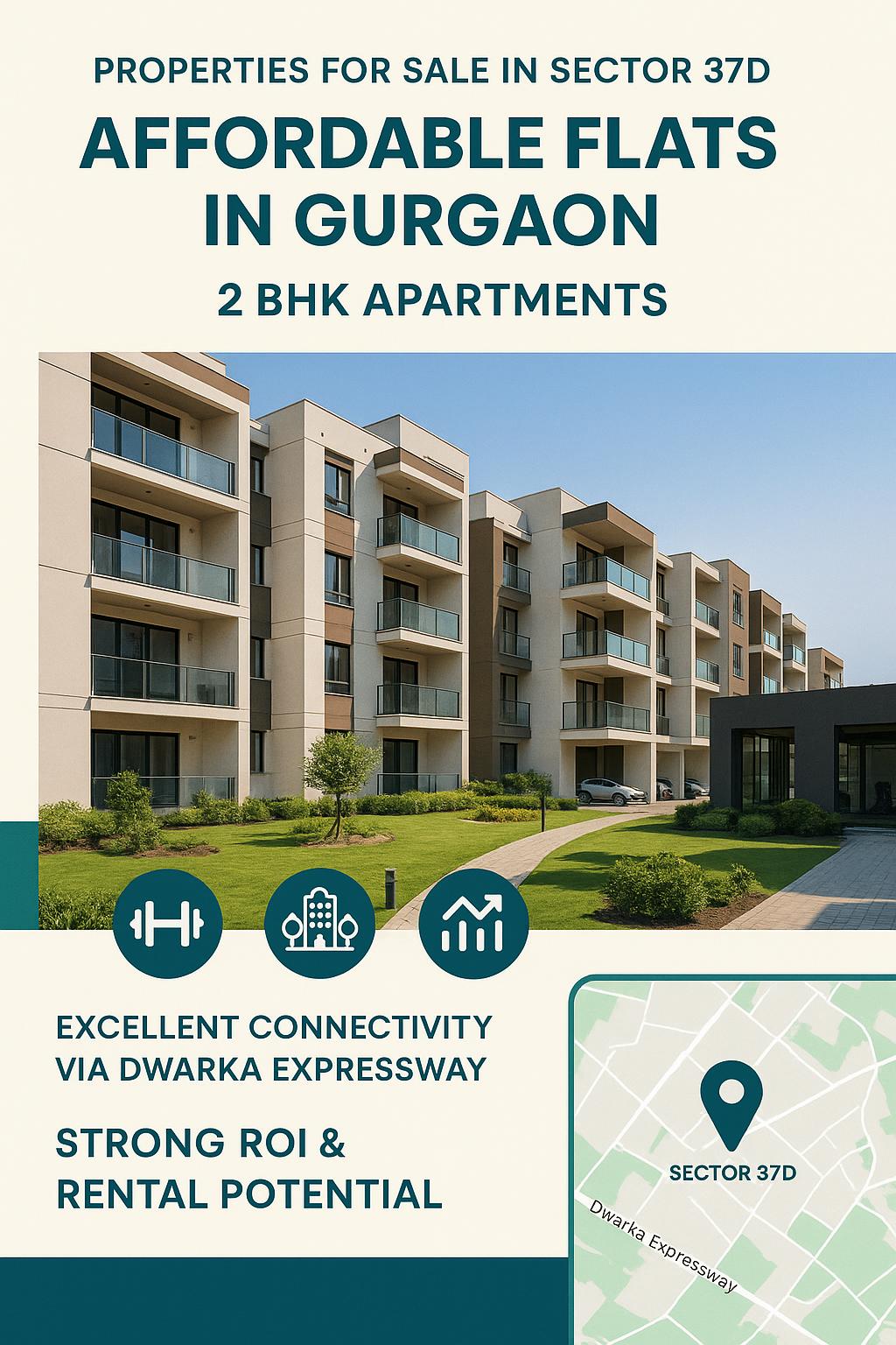 Properties for Sale in Sector 37D – Affordable Flats in Gurgaon