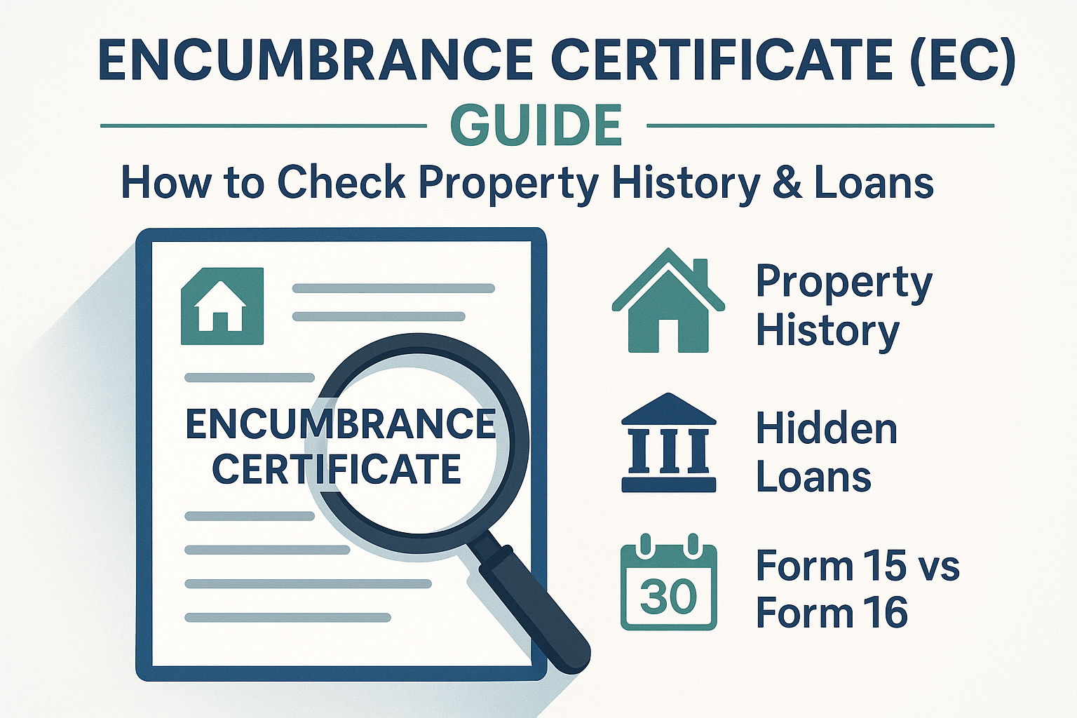 Encumbrance Certificate (EC) Guide: How to Check Property History & Loans