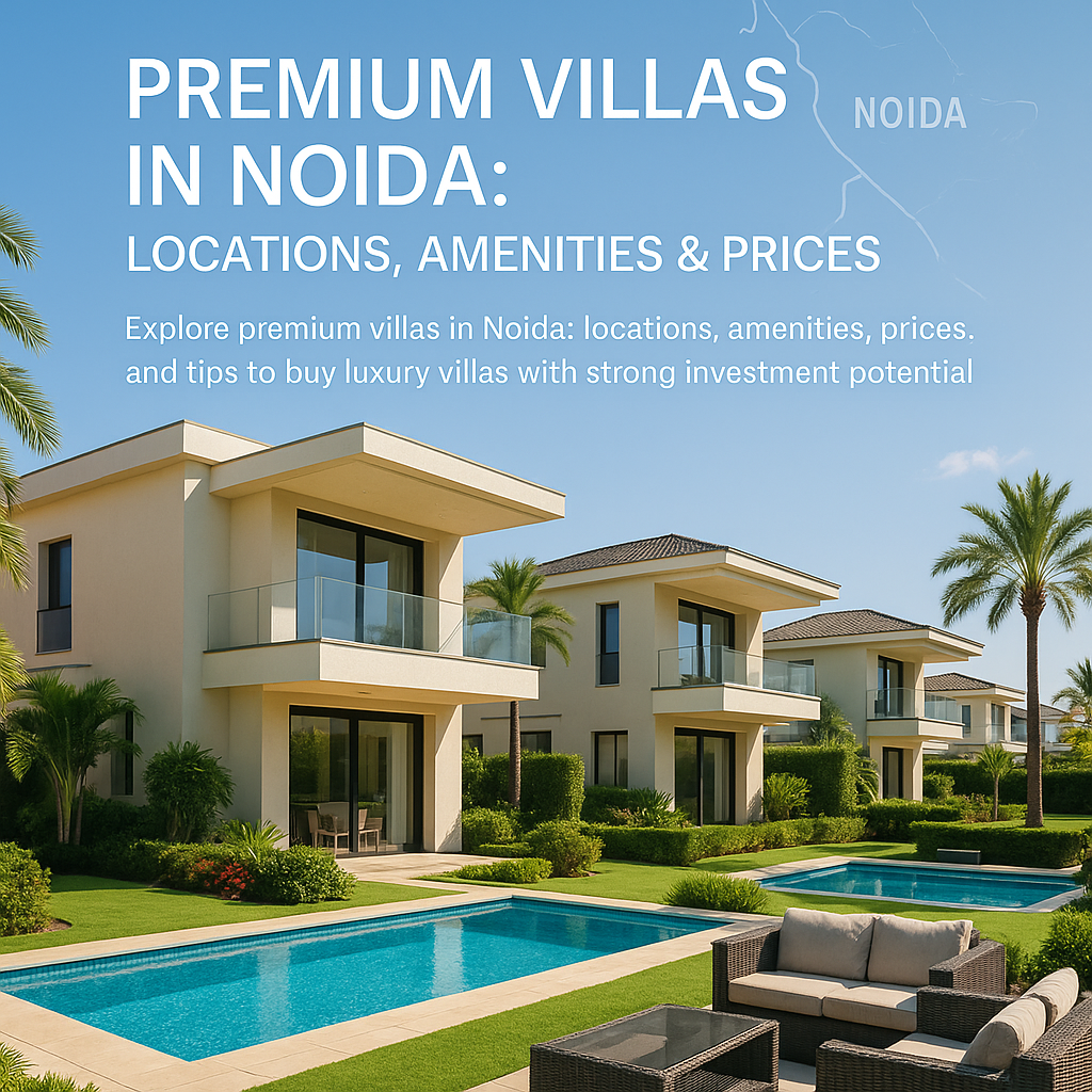 Premium Villas in Noida: Locations, Amenities & Prices