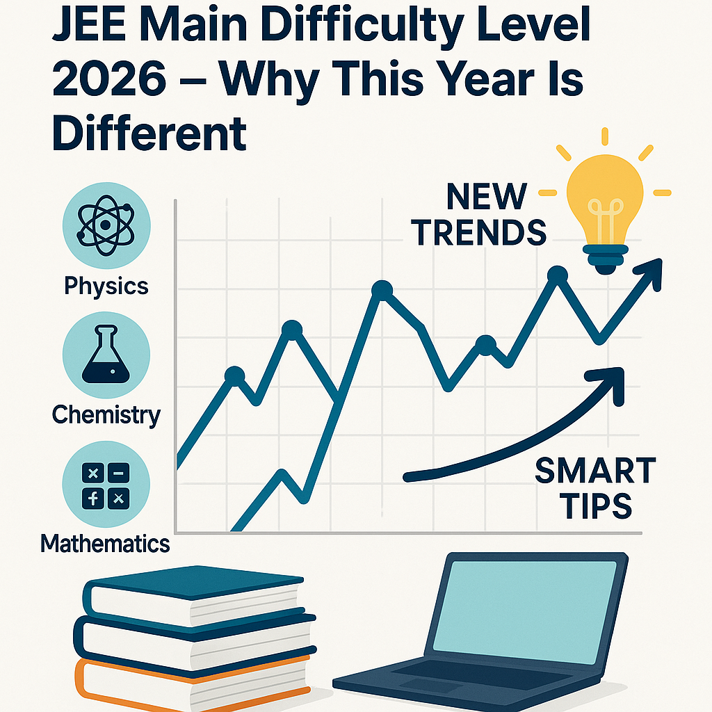JEE Main Difficulty Level 2026 – Why This Year Is Different