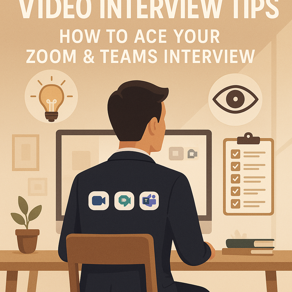 Video Interview Tips: How to Ace Your Zoom & Teams Interview |