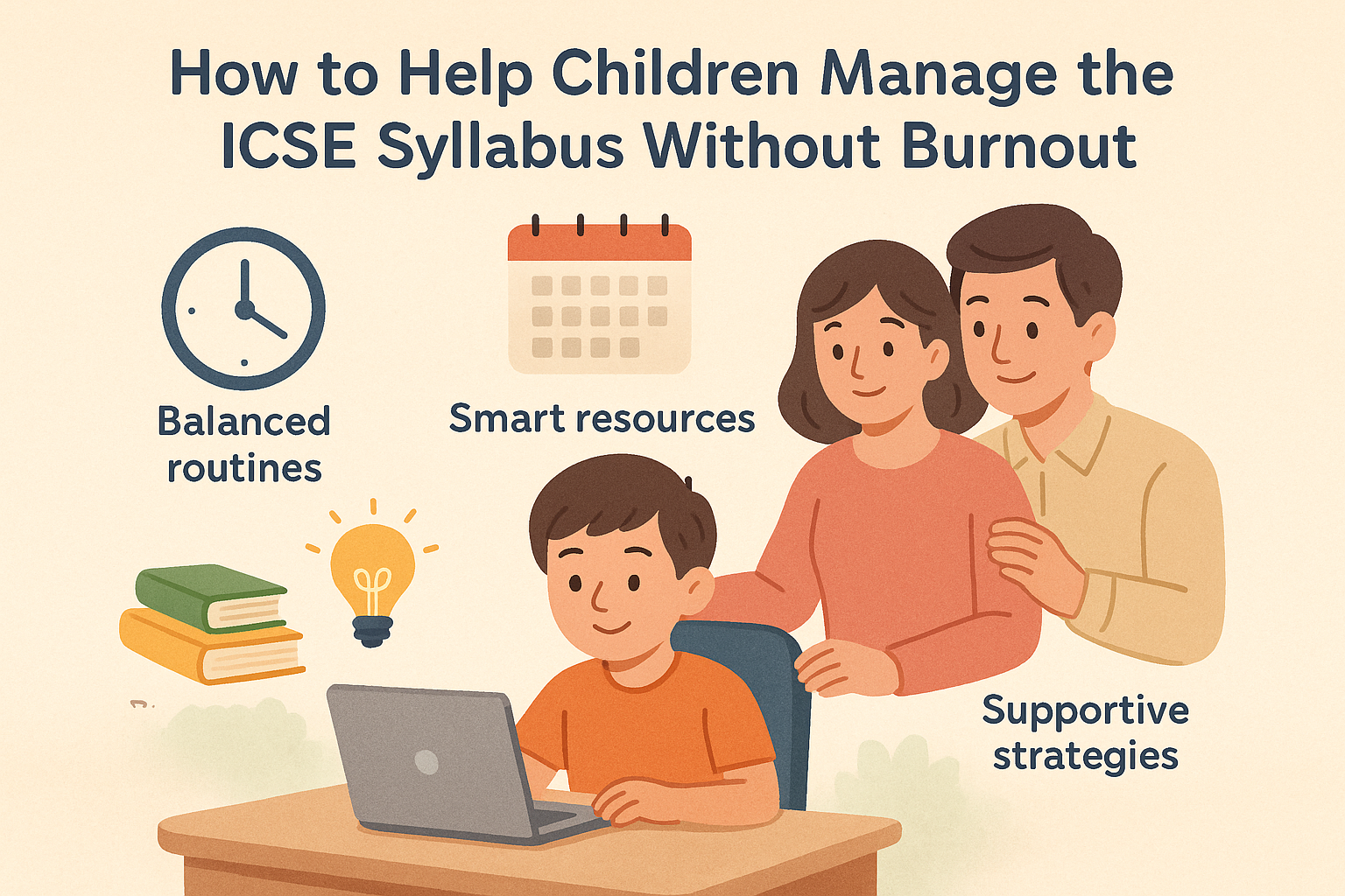 How to Help Children Manage the ICSE Syllabus Without Burnout