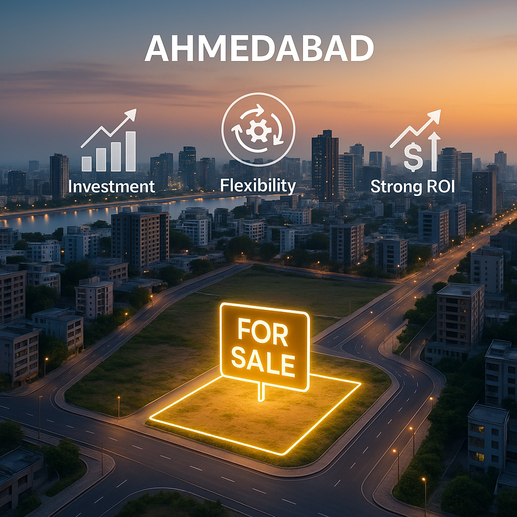 Why Investing in a Plot for Sale in Ahmedabad Offers Better Long-Term Returns