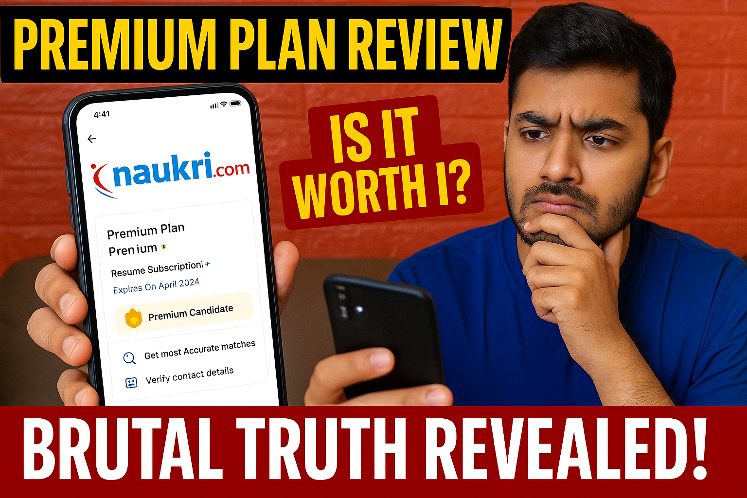 I Bought a Premium Naukri Plan: Here's The Brutal Truth About What Happened!