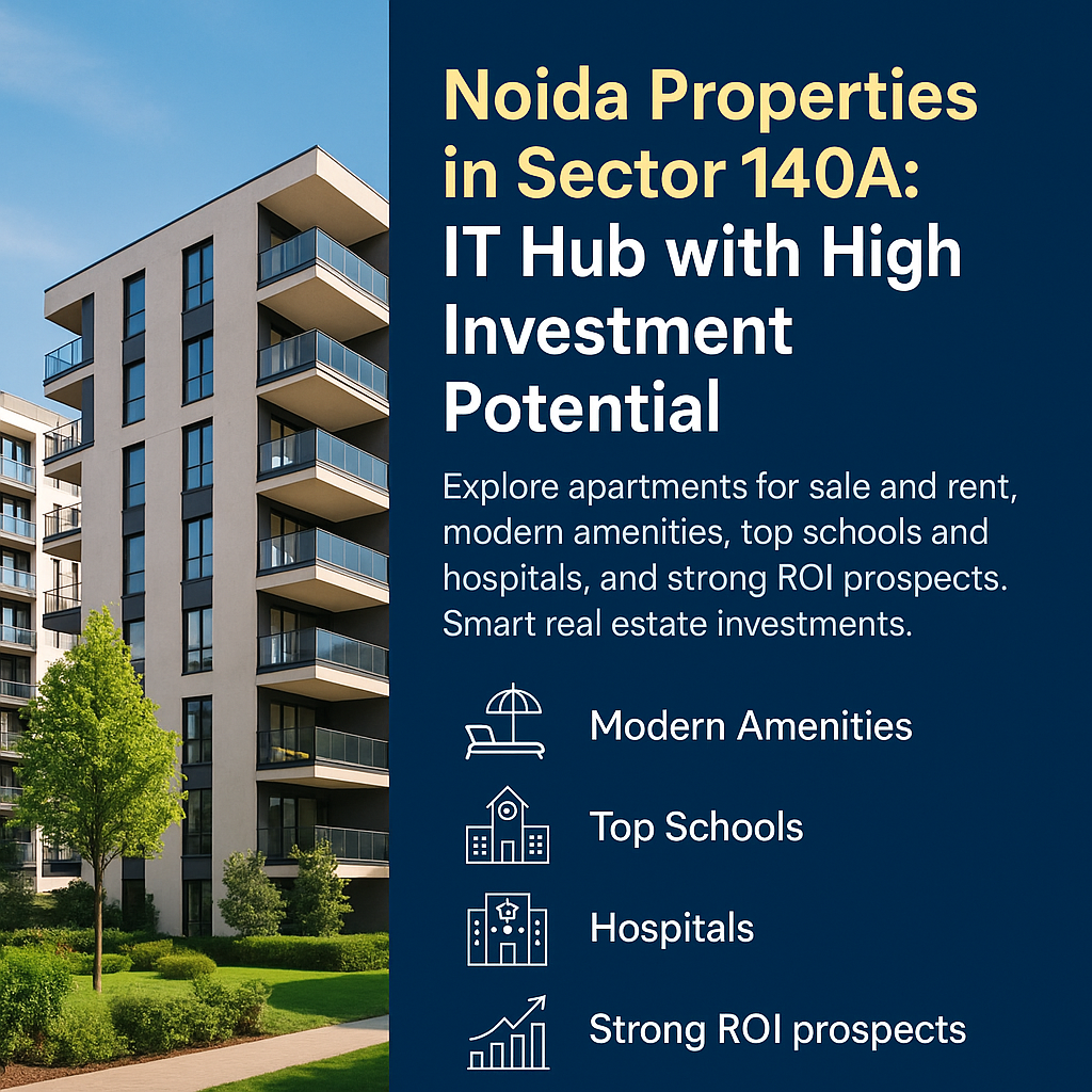 Noida Properties in Sector 140A : IT Hub with High Investment Potential