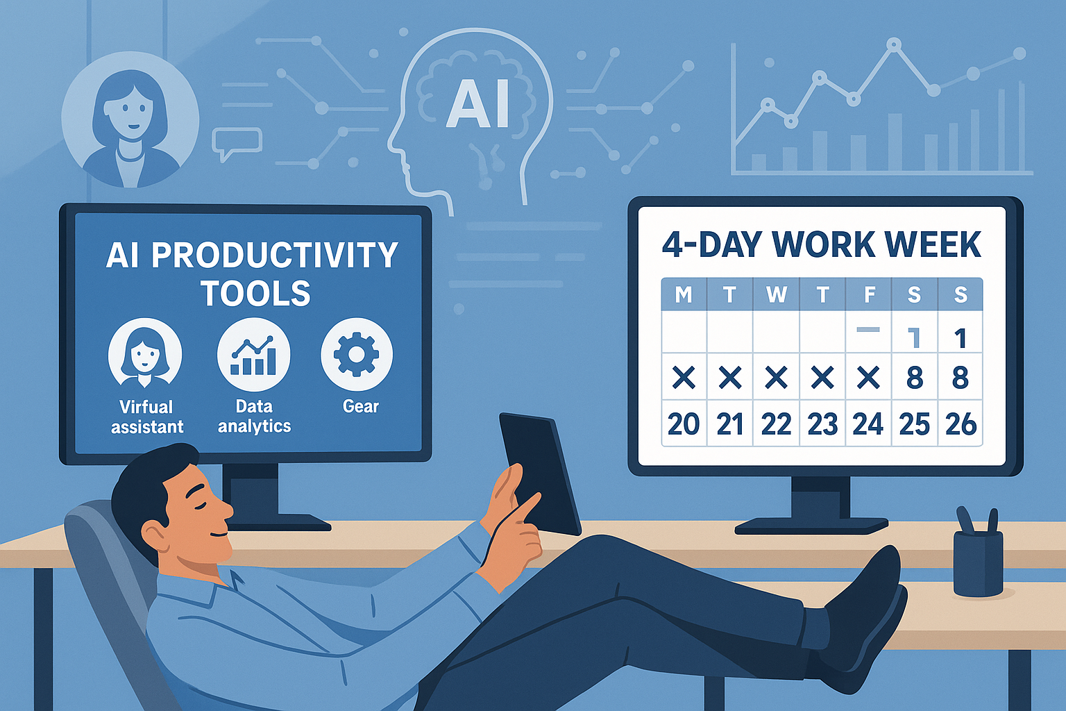 The 4-Day Work Week: Will AI Finally Make It a Reality? 