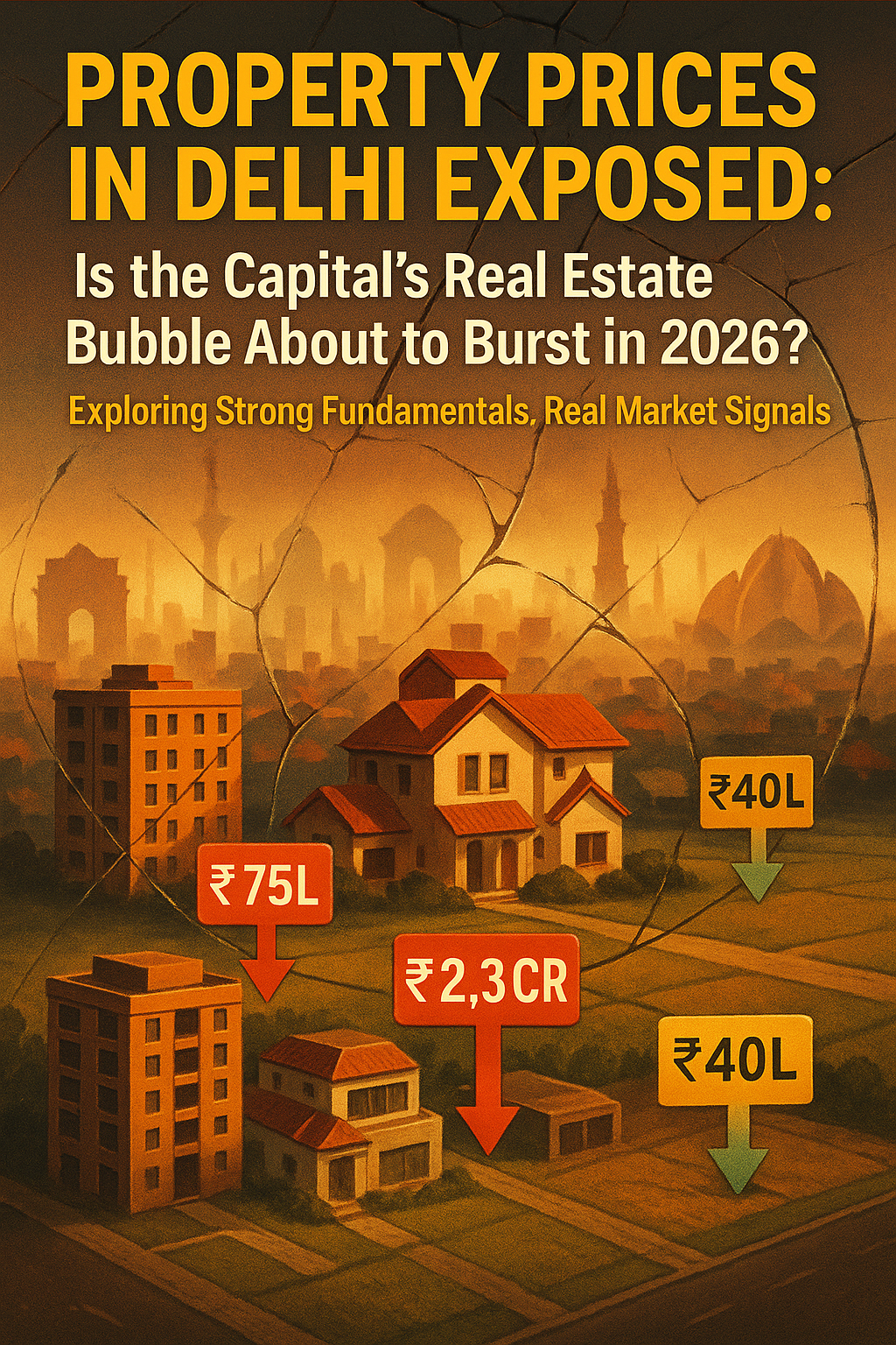 Property Prices in Delhi Exposed: Is the Capital's Real Estate Bubble About to Burst in 2026?