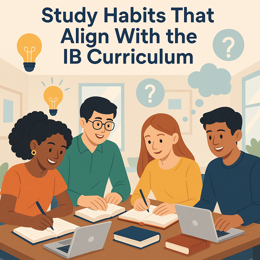 Study Habits That Align With the IB Curriculum