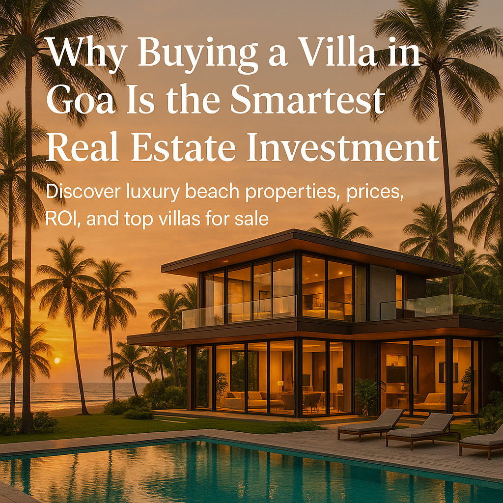 Why Buying a Villa in Goa Is the Smartest Real Estate Investment