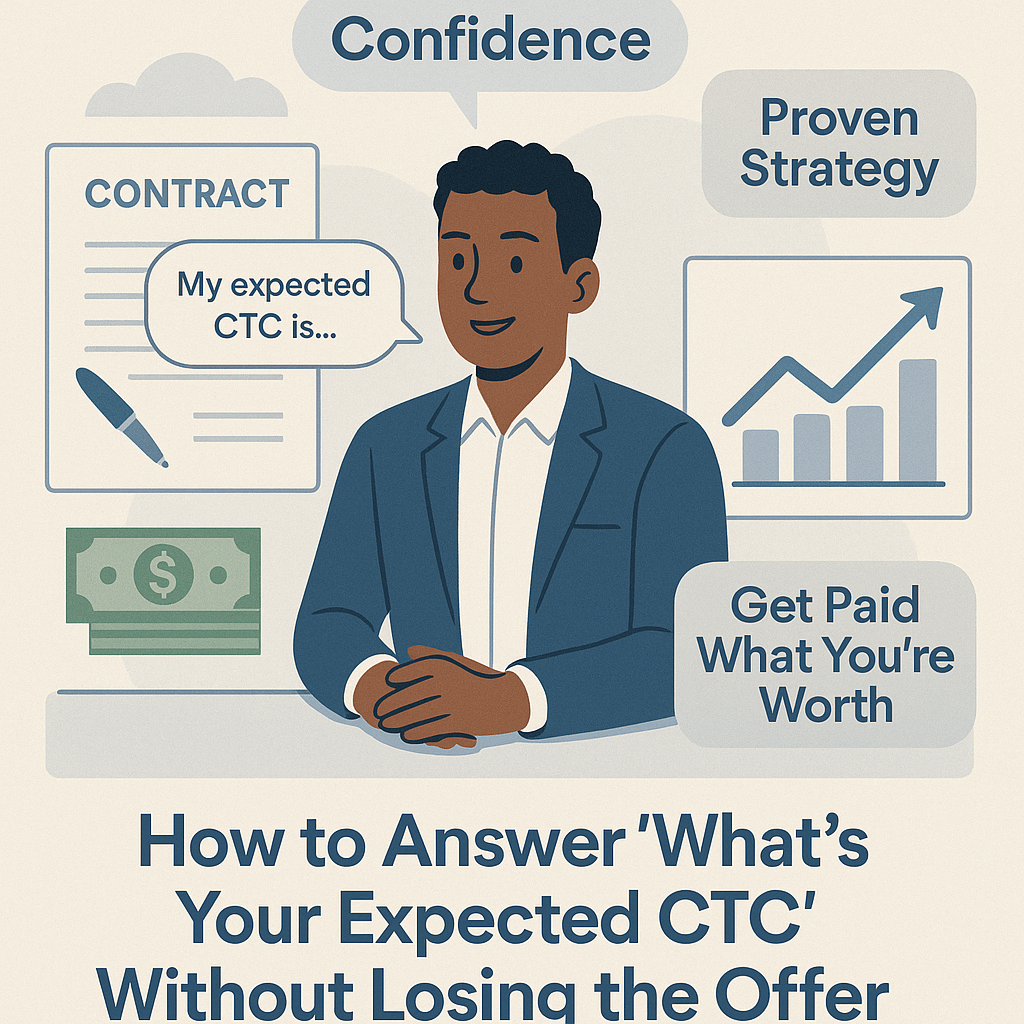 How to Answer "What's Your Expected CTC?" Without Losing the Offer