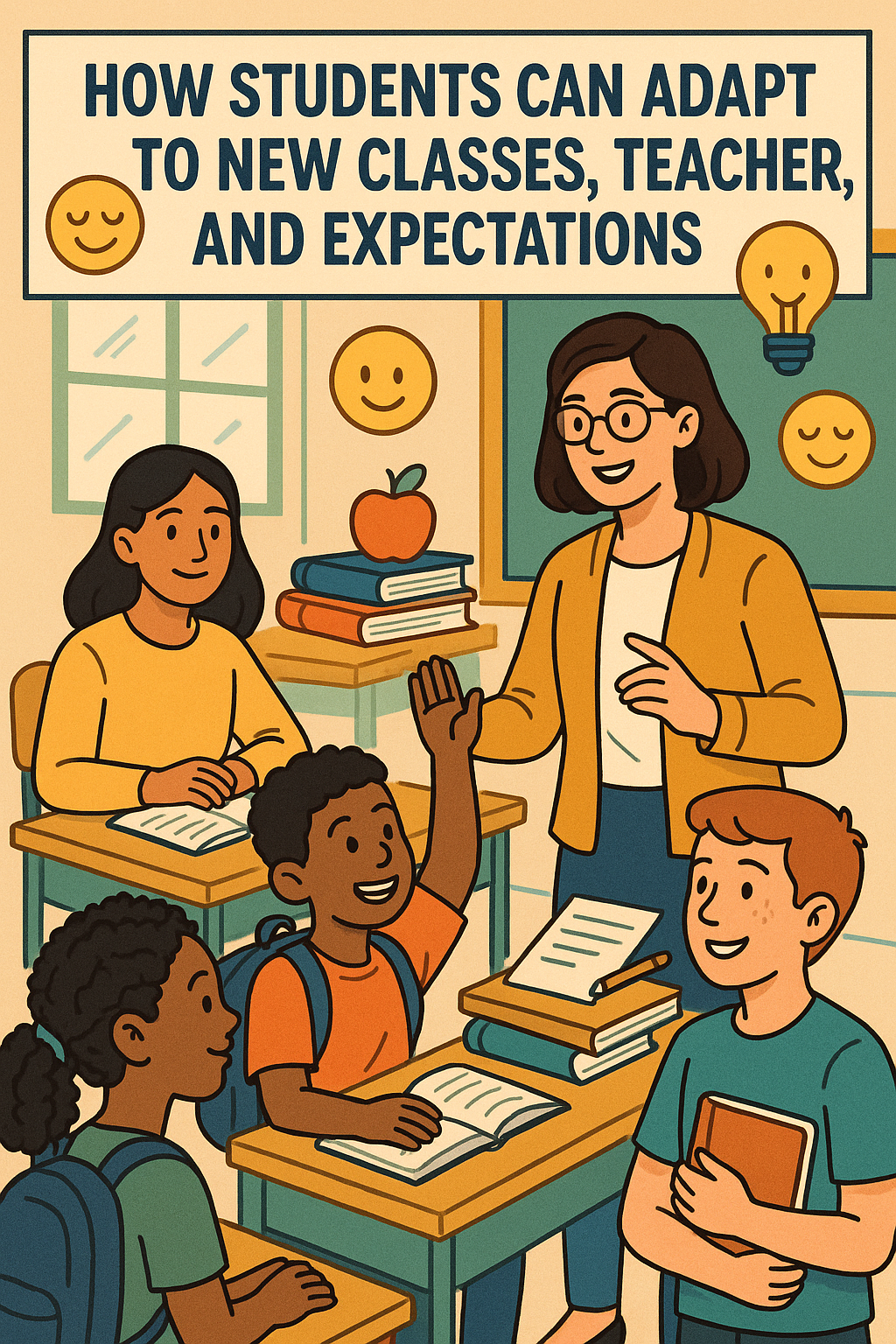 How Students Can Adapt to New Classes, Teachers, and Expectations