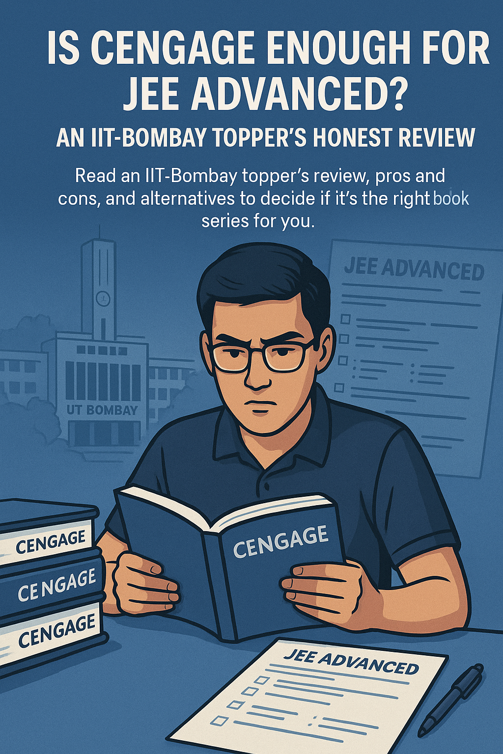 Is Cengage Enough for JEE Advanced? An IIT-Bombay Topper’s Honest Review