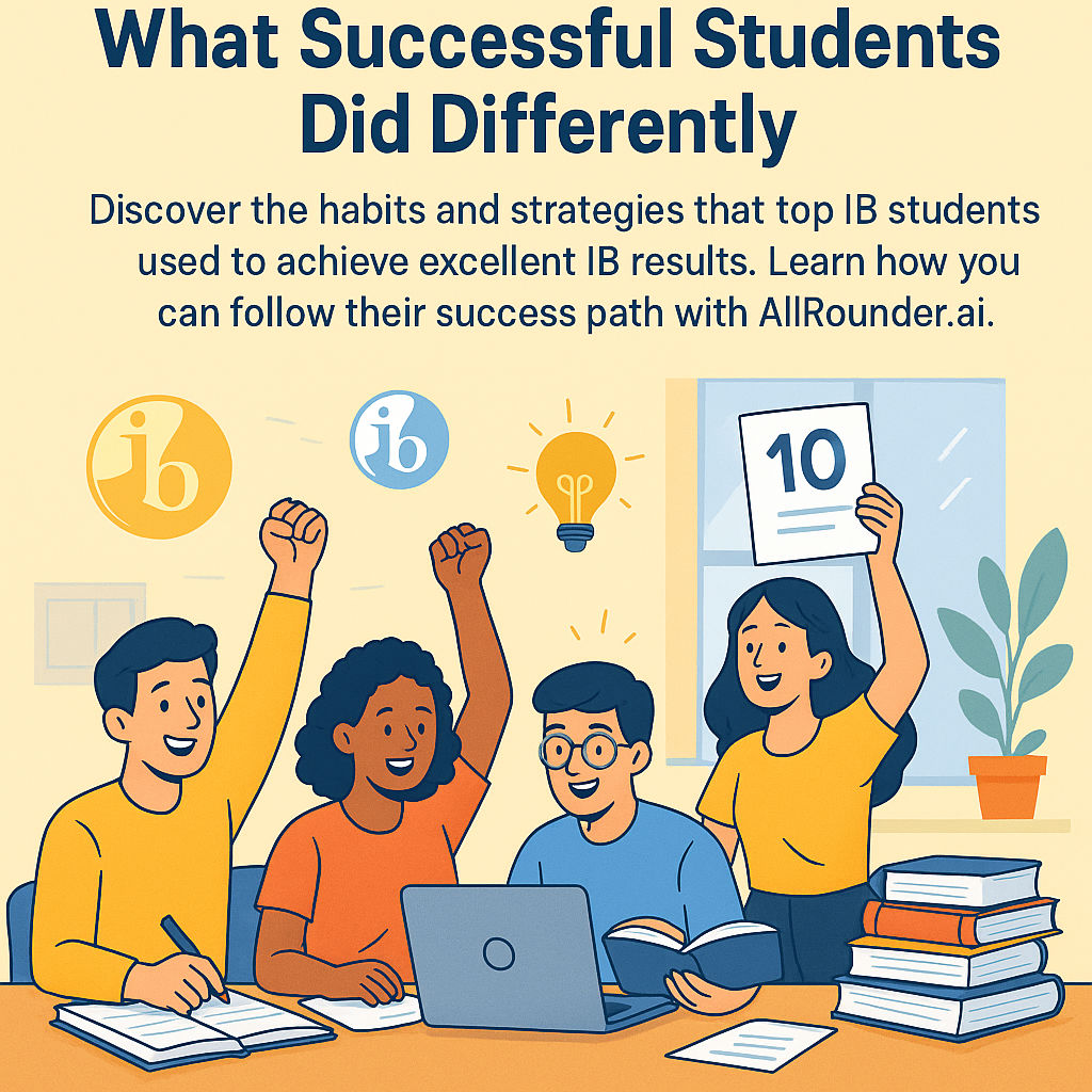 IB Results Guide – What Successful Students Did Differently