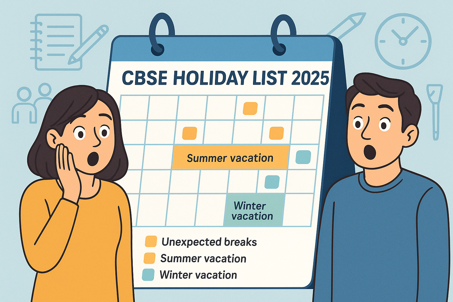 Parents Shocked by These Dates in the CBSE Holiday List 2025