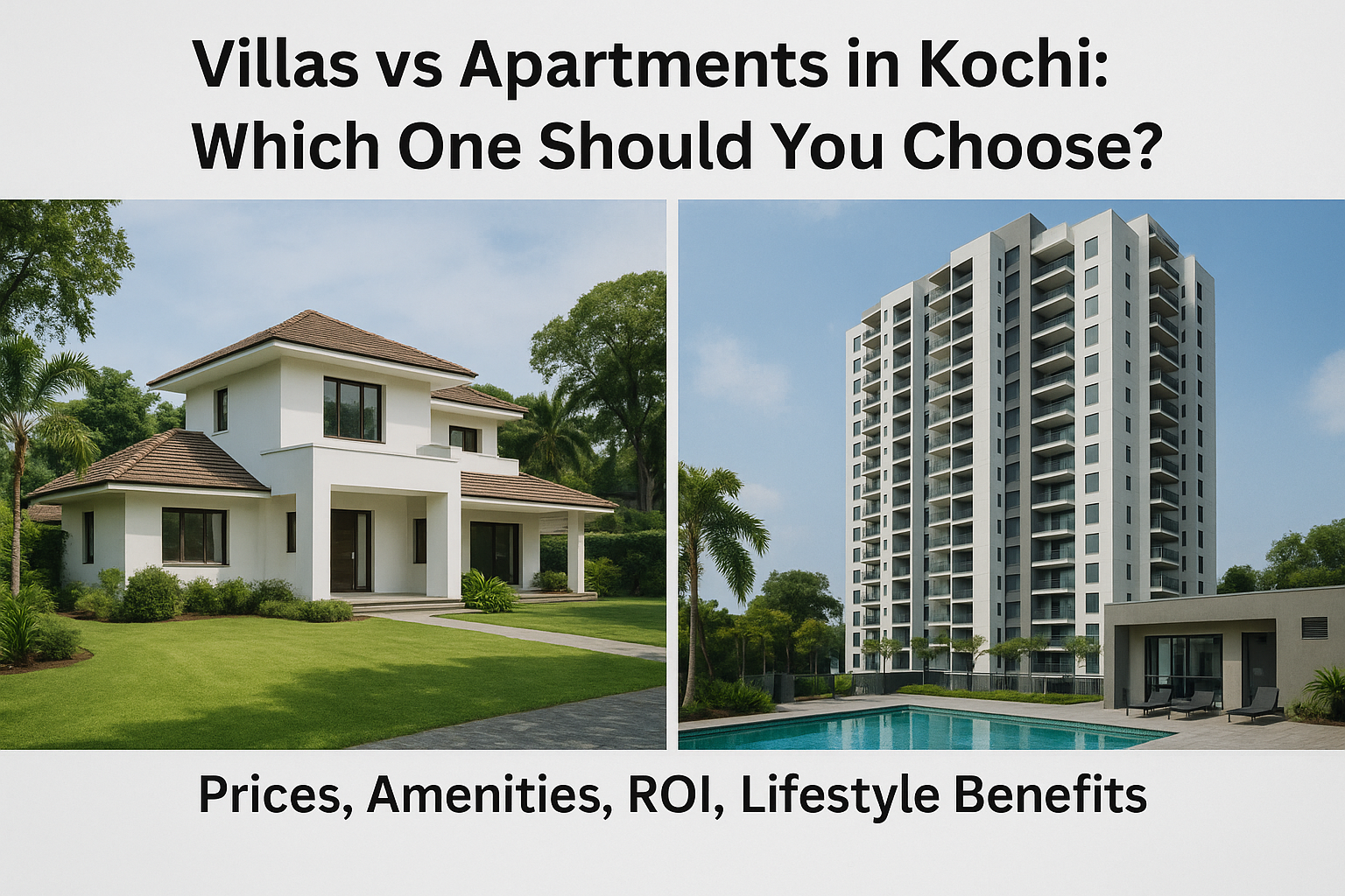 Villas vs Apartments in Kochi: Which One Should You Choose?