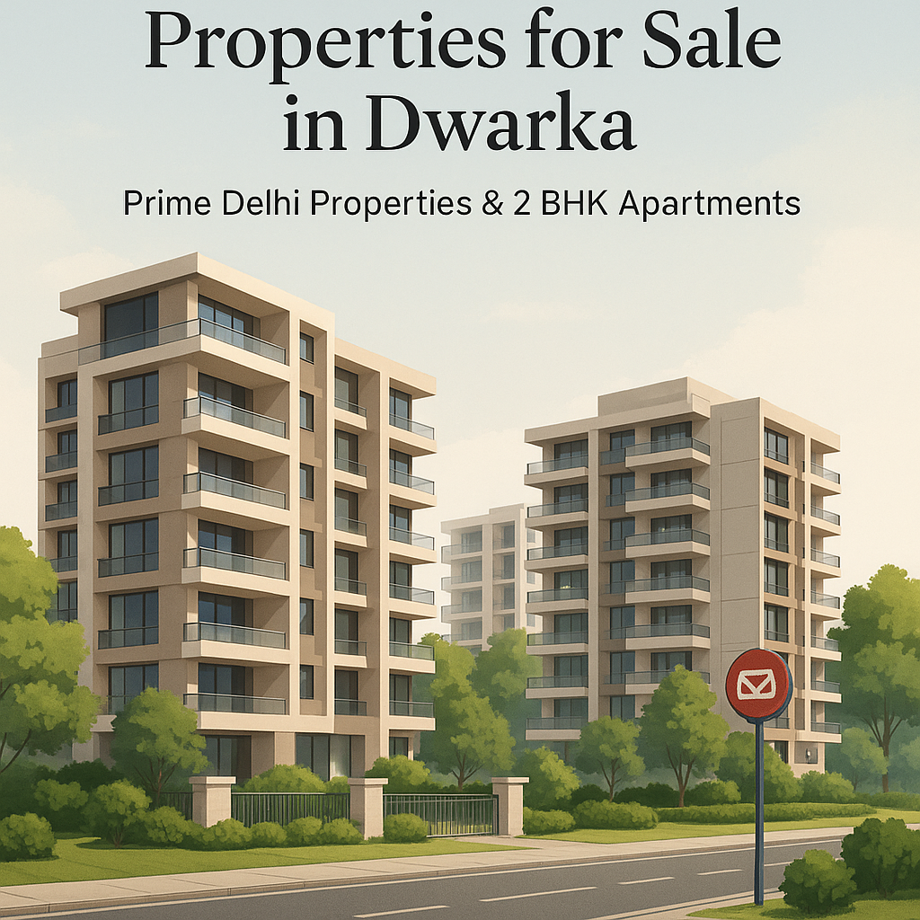 Properties for Sale in Dwarka – Prime Delhi Properties & 2 BHK Apartments