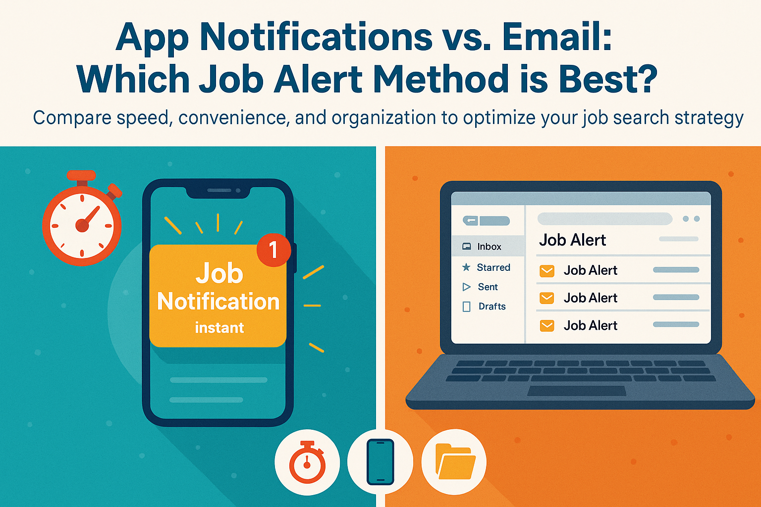 App Notifications vs. Email: Which Job Alert Method is Best?
