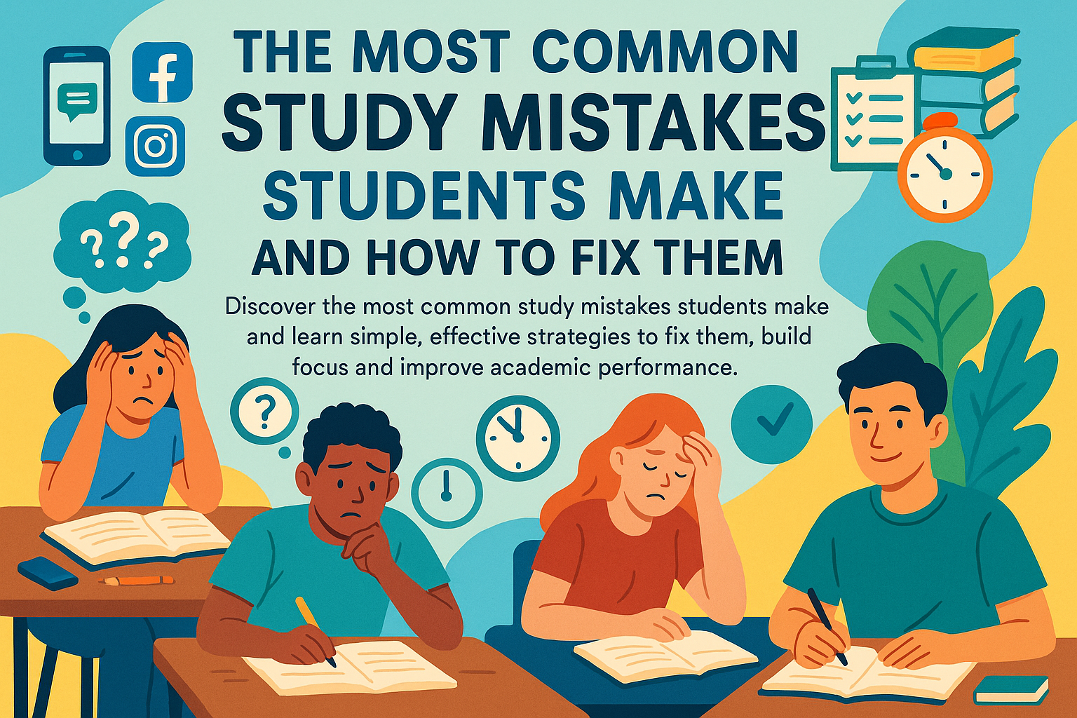 The Most Common Study Mistakes Students Make and How to Fix Them