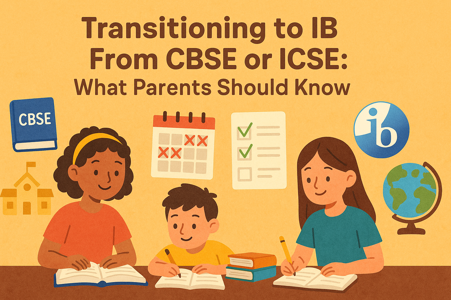 Transitioning to IB From CBSE or ICSE: What Parents Should Know