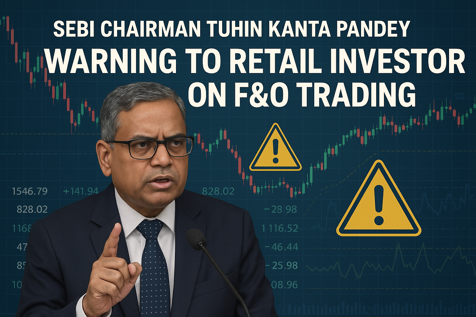 SEBI Chief Sounds Alarm: Why Retail Investors Are Losing Big in F&O Trading
