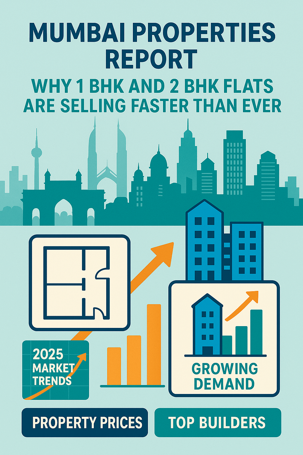Mumbai Properties Report: Why 1 BHK and 2 BHK Flats Are Selling Faster Than Ever