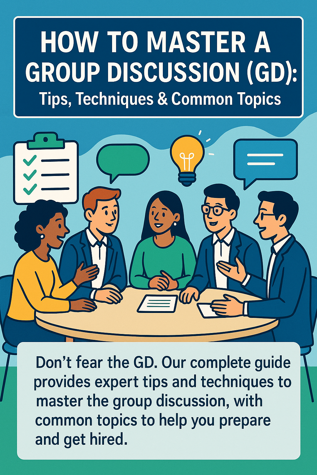 How to Master a Group Discussion (GD): Tips, Techniques & Common Topics