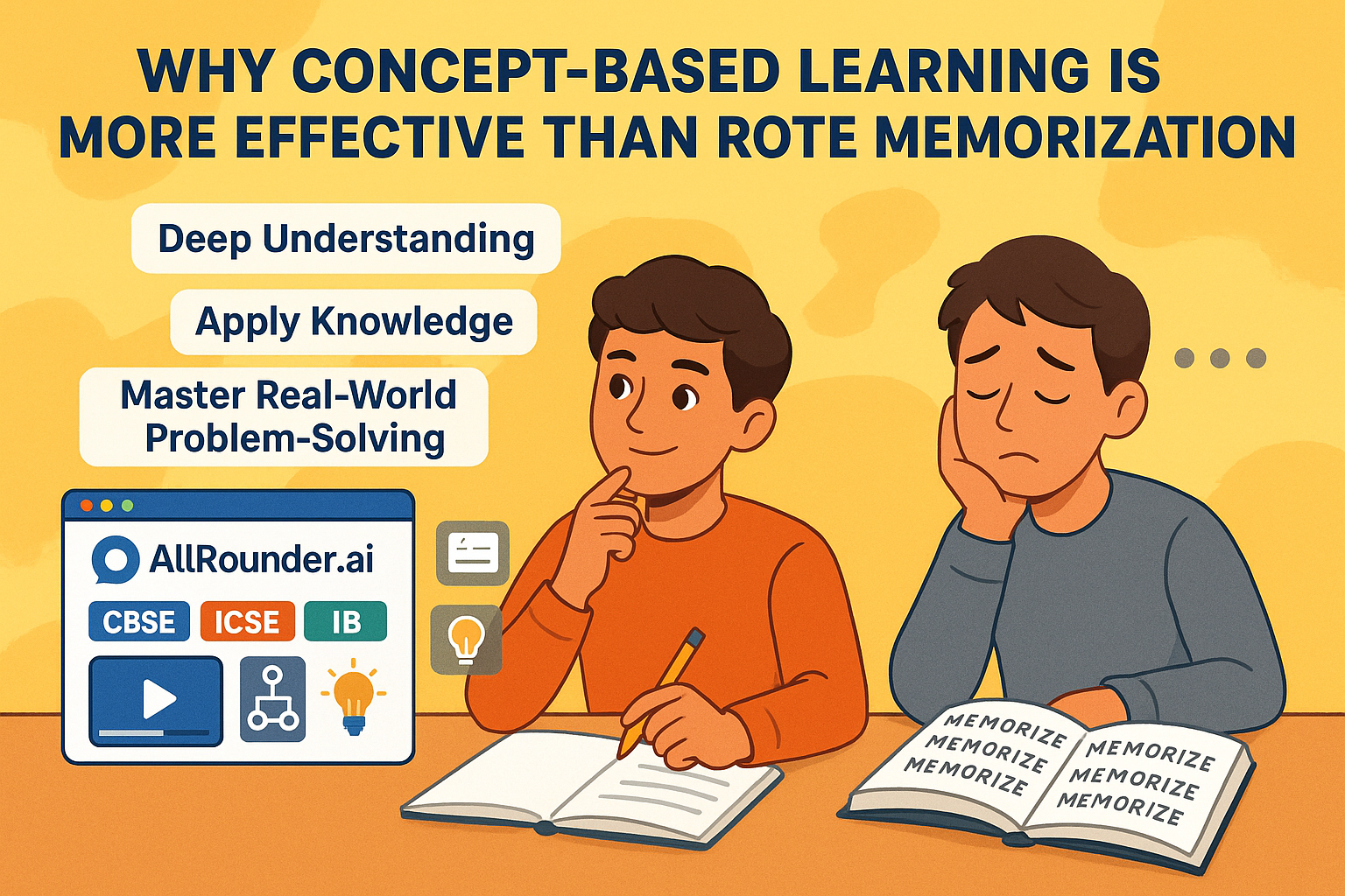 Why Concept-Based Learning Is More Effective Than Rote Memorization