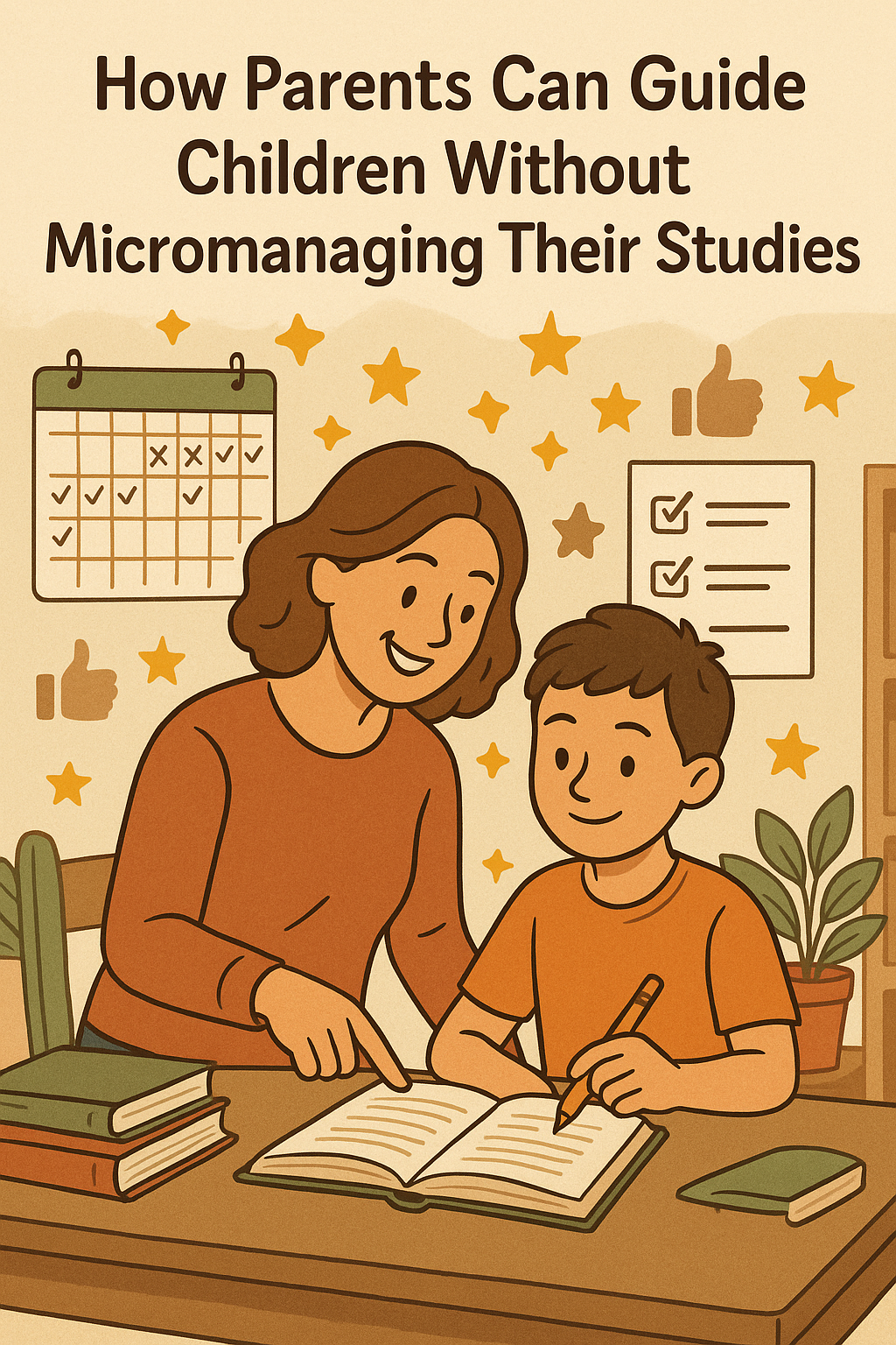 How Parents Can Guide Children Without Micromanaging Their Studies
