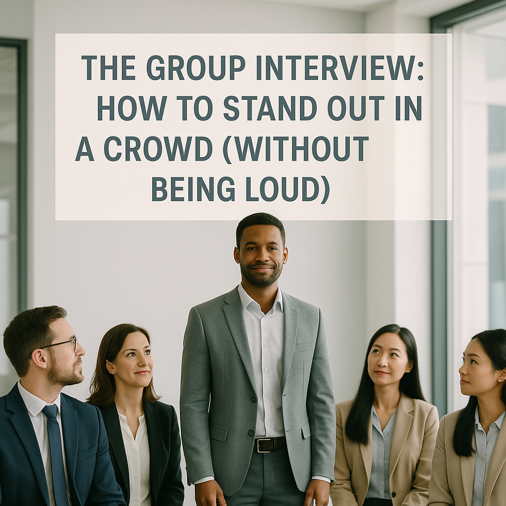 The Group Interview: How to Stand Out in a Crowd (Without Being Loud) 