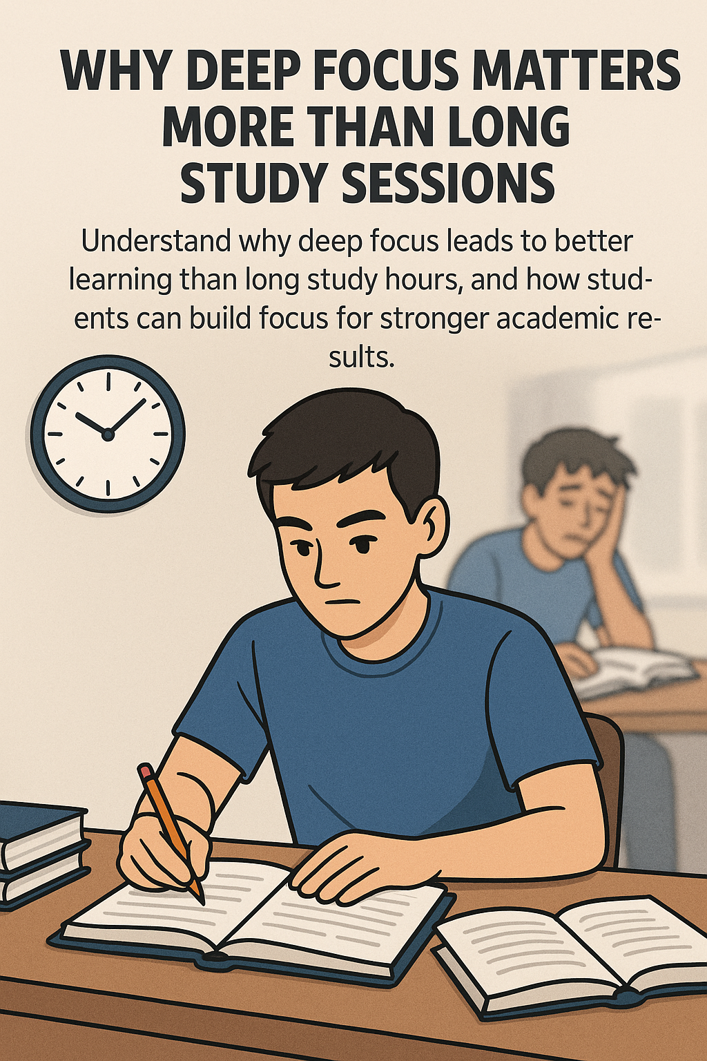 Why Deep Focus Matters More Than Long Study Sessions