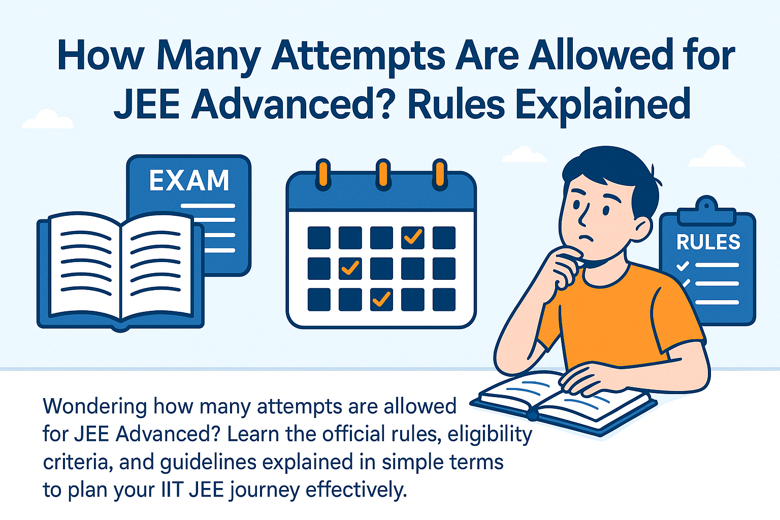 How Many Attempts Are Allowed for JEE Advanced? Rules Explained