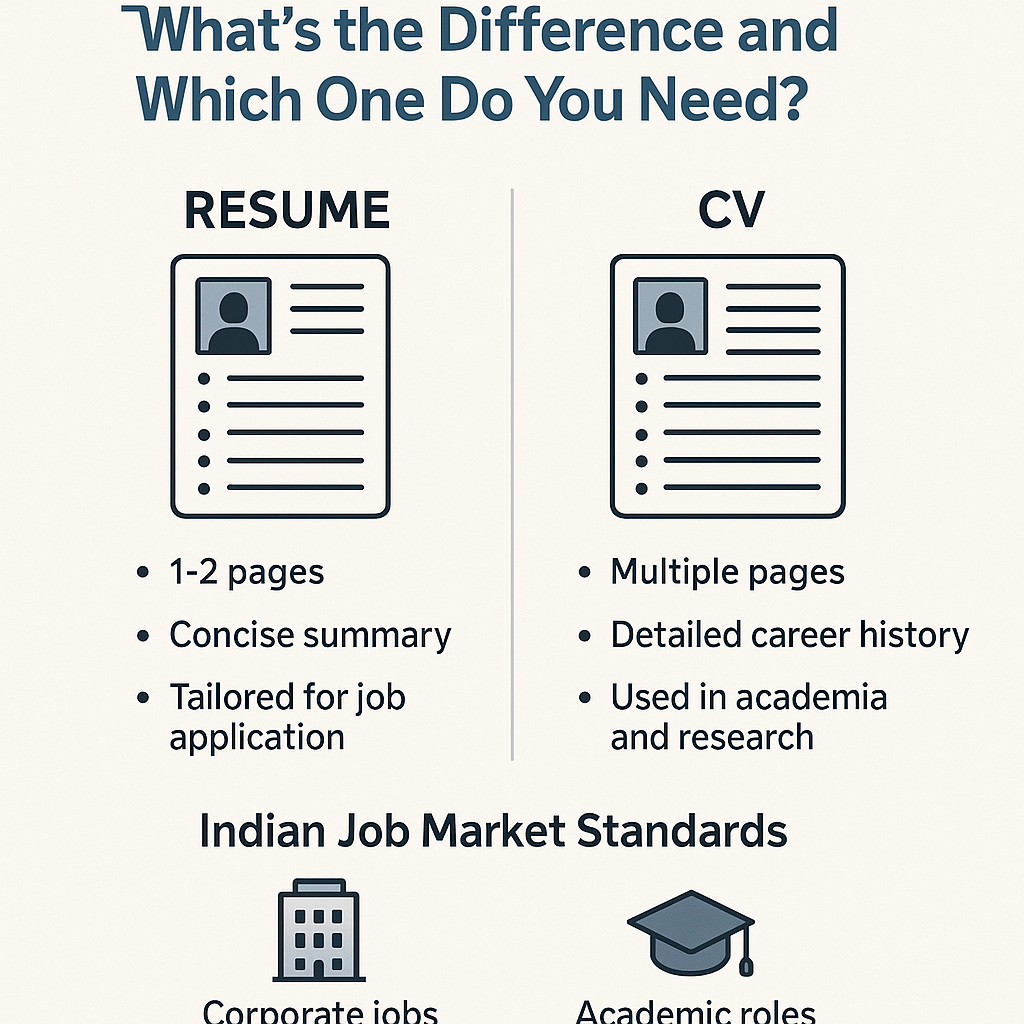 Resume vs. CV What's the Difference and Which One Do You Need? 