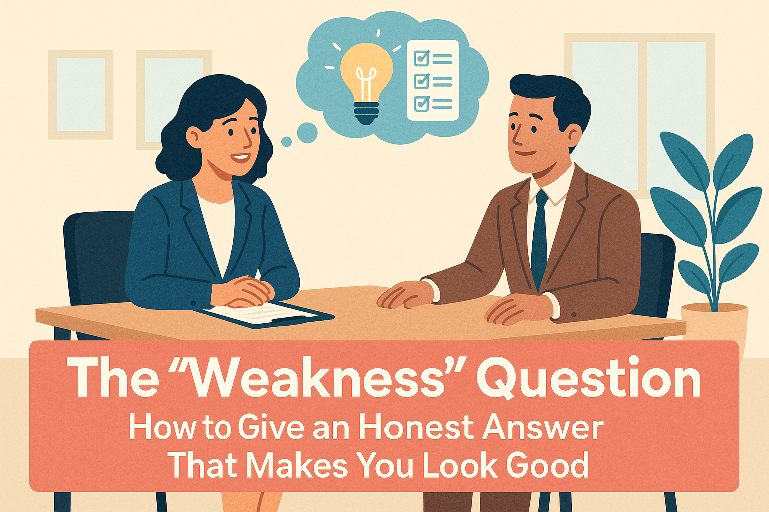 The "Weakness" Question: How to Give an Honest Answer That Makes You Look Good