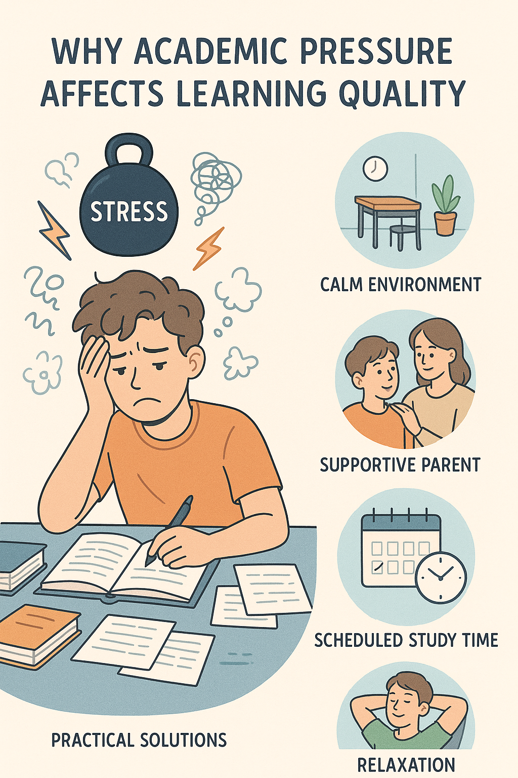 Why Academic Pressure Affects Learning Quality