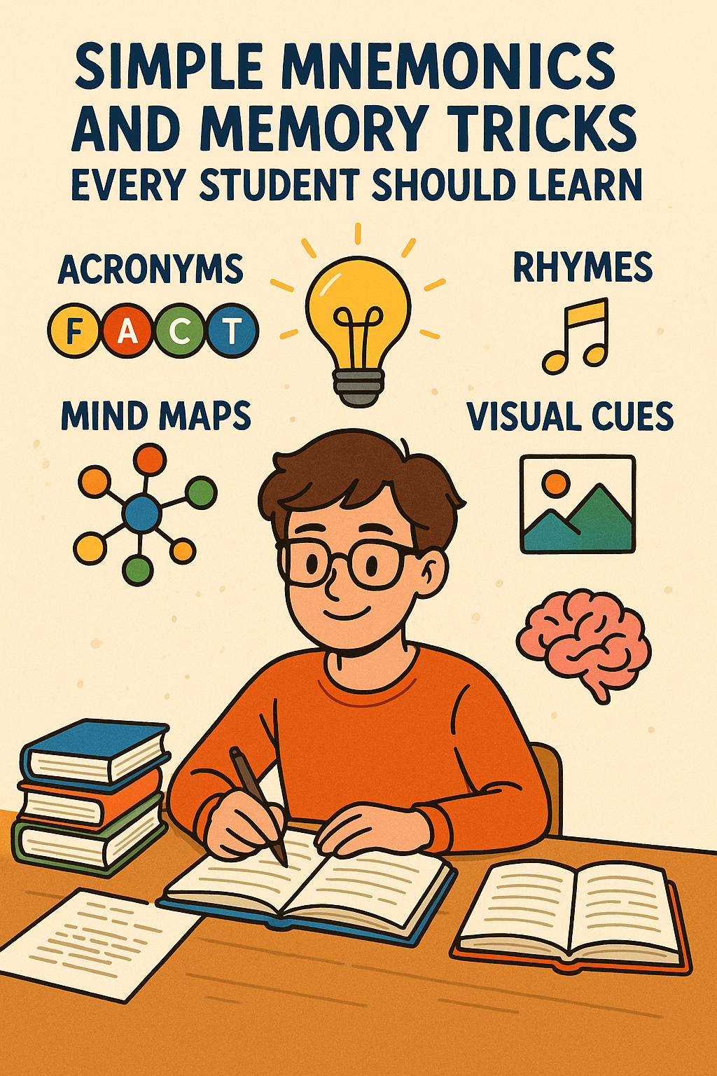 Simple Mnemonics and Memory Tricks Every Student Should Learn