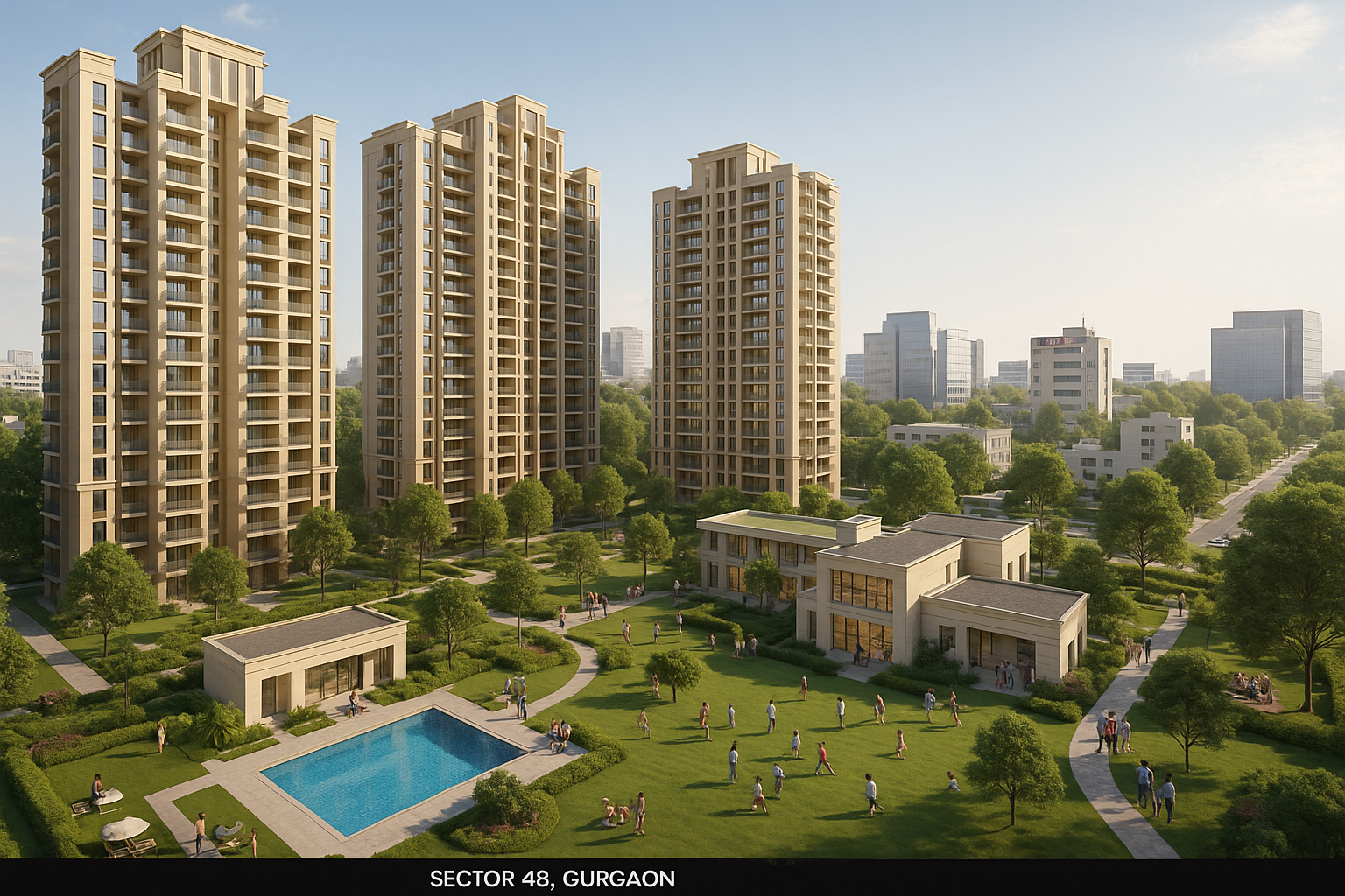 Gurgaon Properties in Sector 48 – Established Residential Hub with Top Amenities