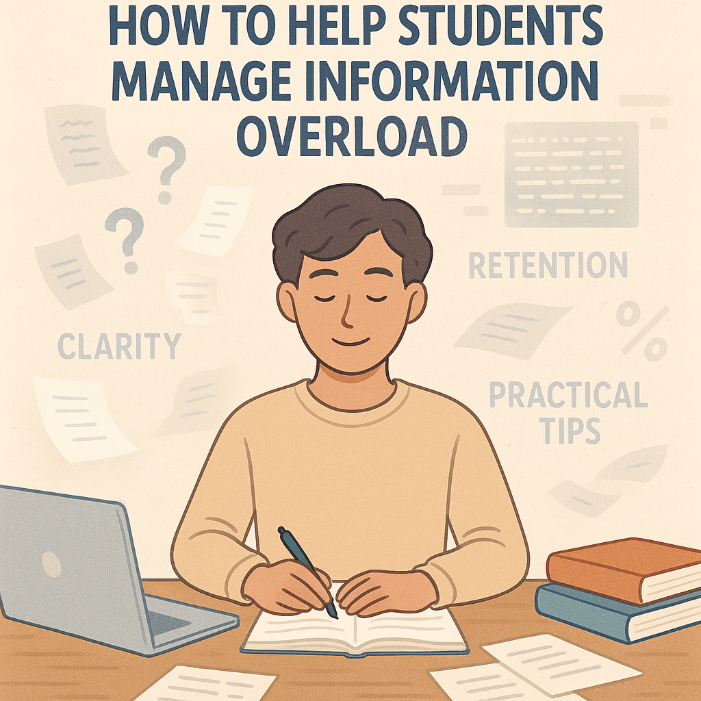 How to Help Students Manage Information Overload