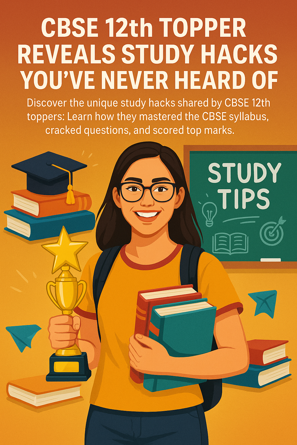 CBSE 12th Topper Reveals Study Hacks You’ve Never Heard Of
