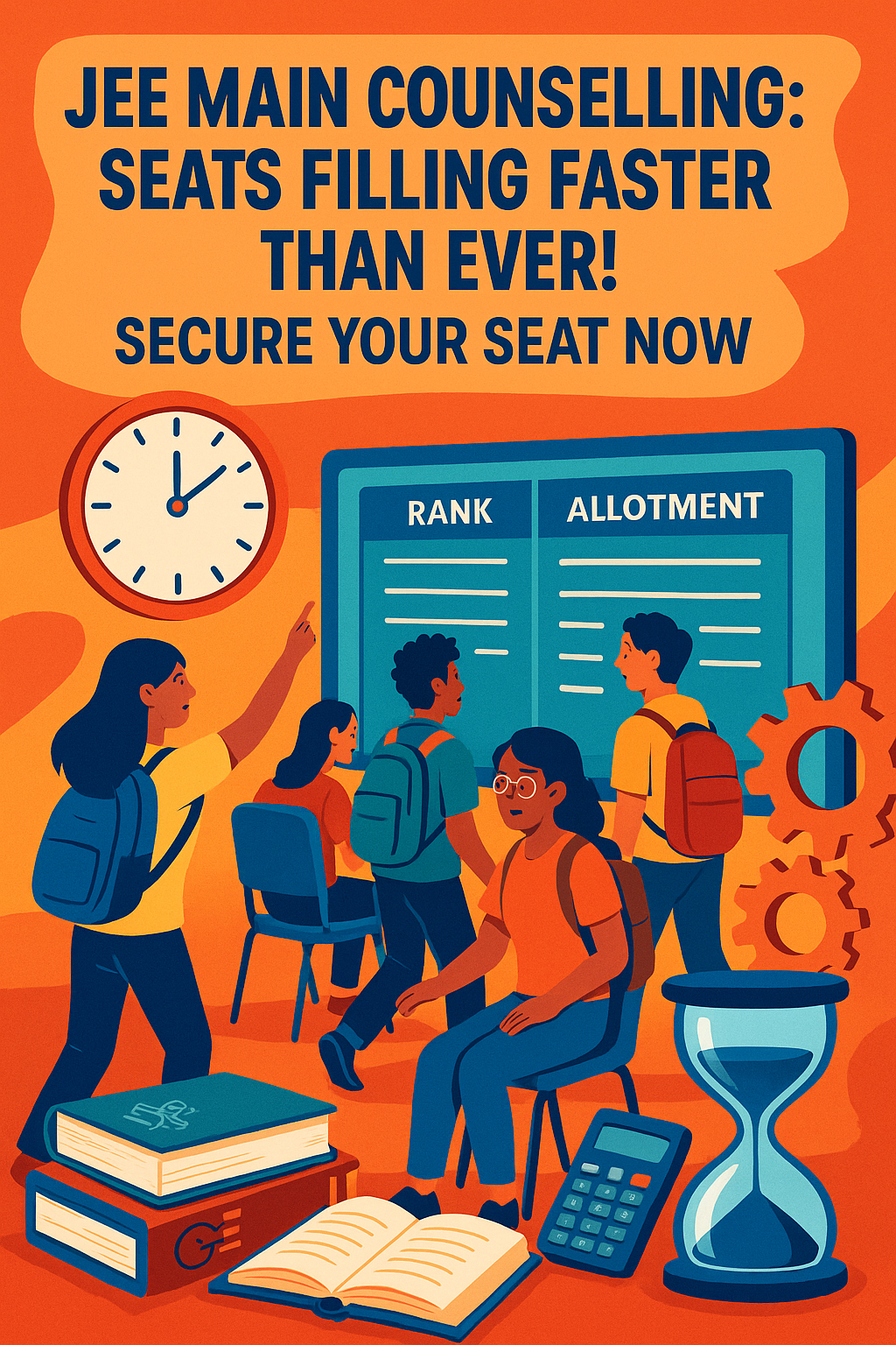 JEE Main Counselling – Why Seats Are Filling Faster Than Ever