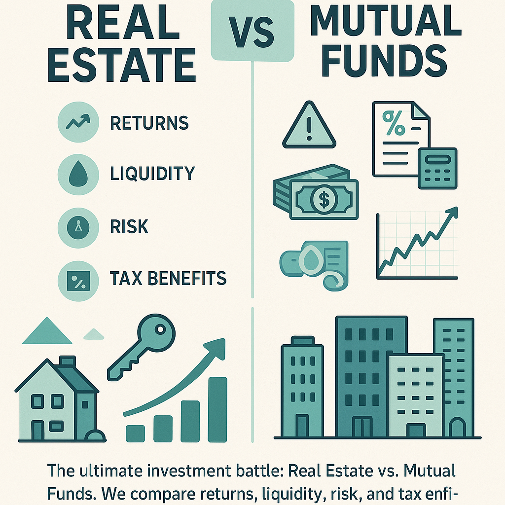 Real Estate vs. Mutual Funds: Where Should You Invest in 2026?