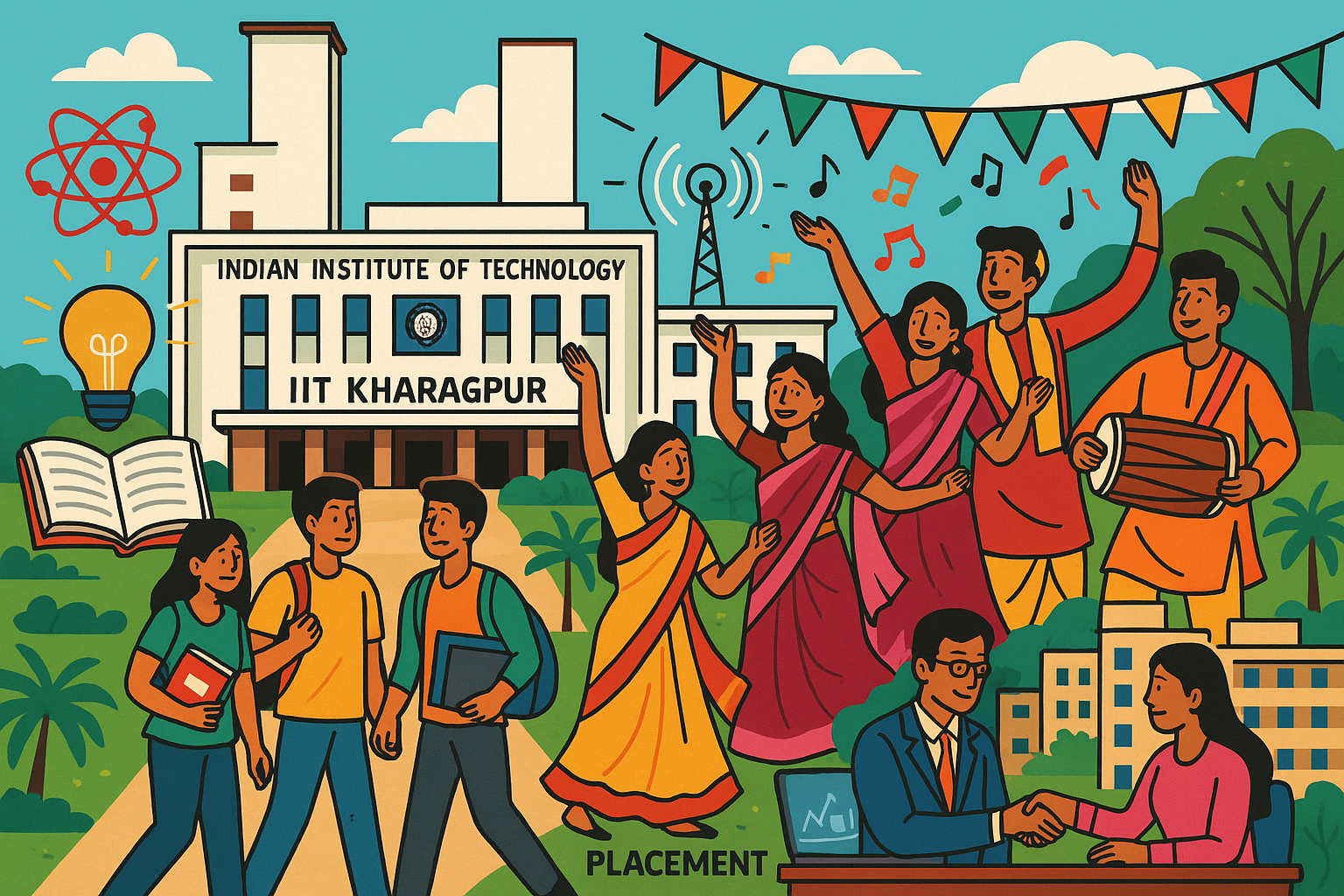 Life at IIT Kharagpur: What Your IIT JEE Advanced Rank Really Gets You