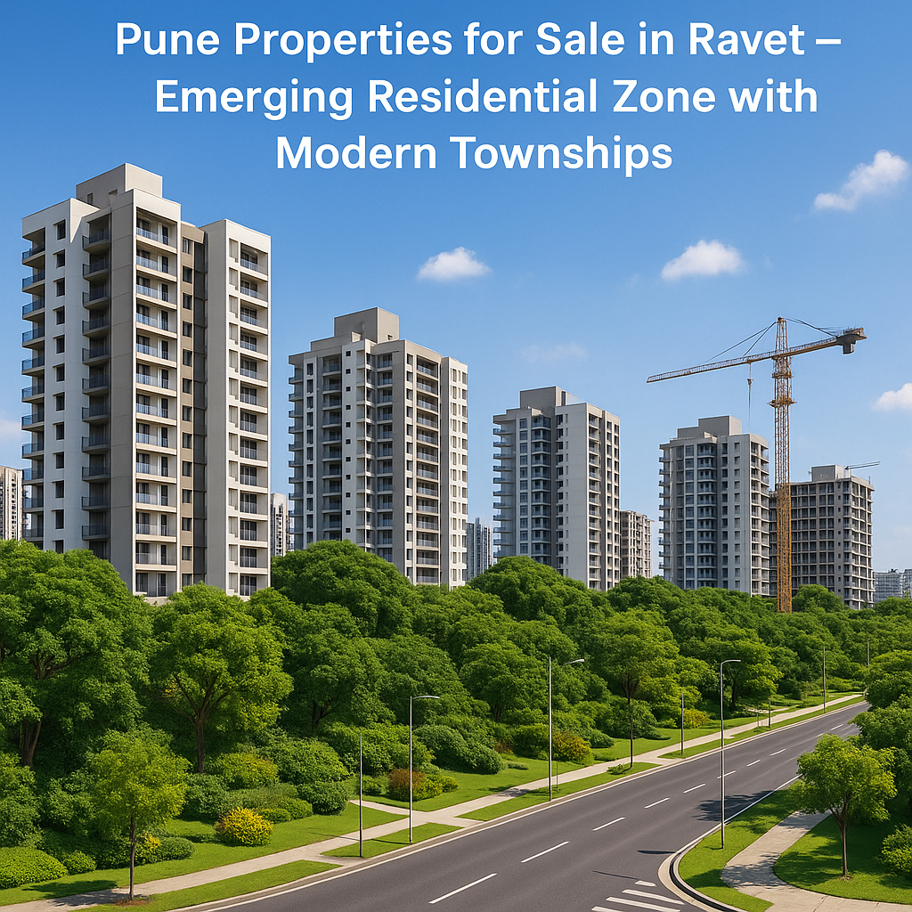 Pune Properties for Sale in Ravet – Emerging Residential Zone with Modern Townships