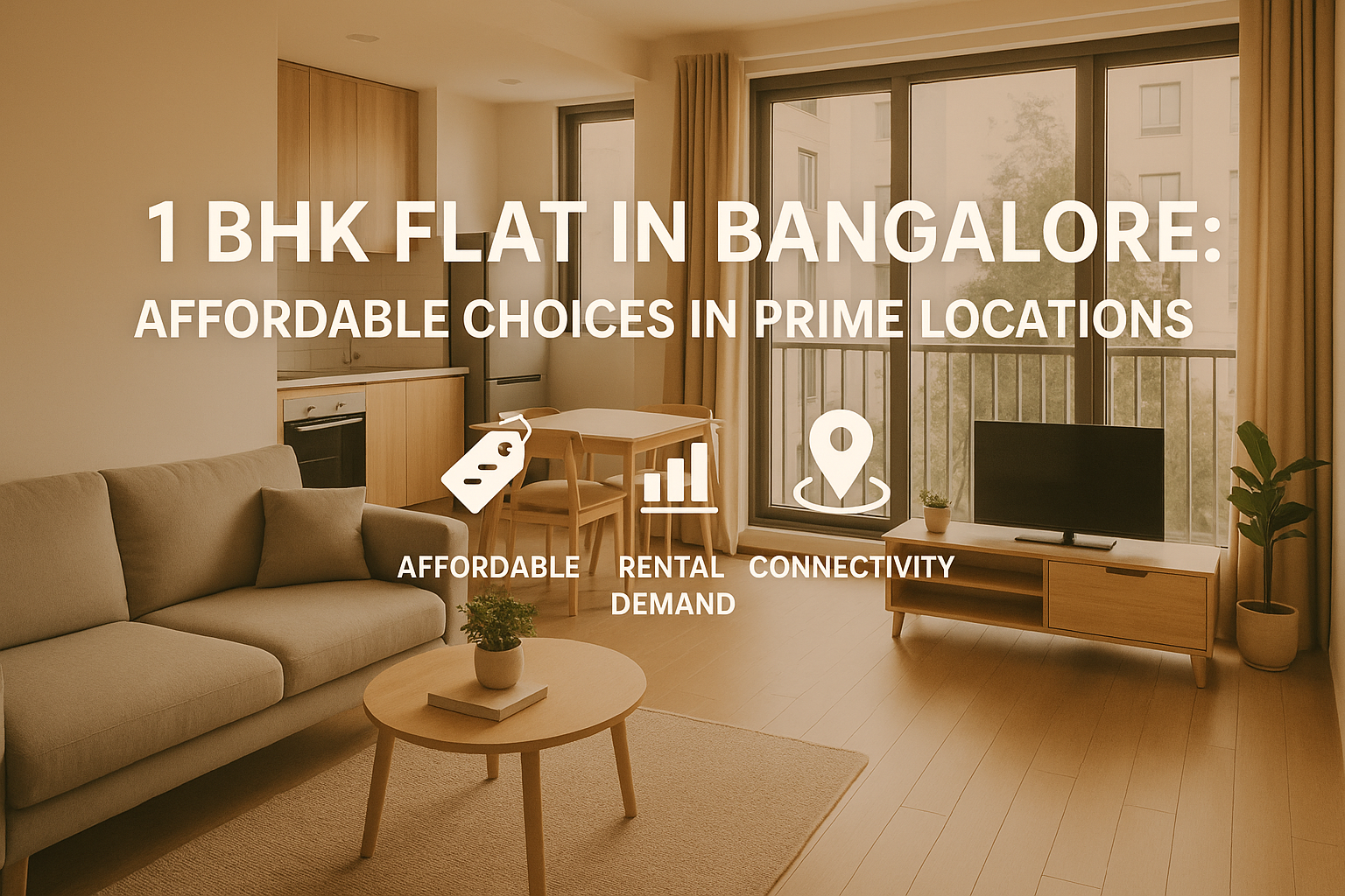 1 BHK Flat in Bangalore: Affordable Choices in Prime Locations