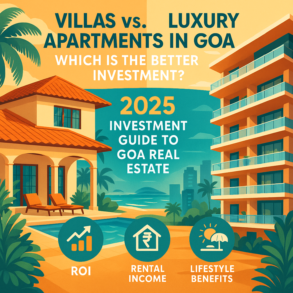 Villas vs. Luxury Apartments in Goa: Which is the Better Investment?