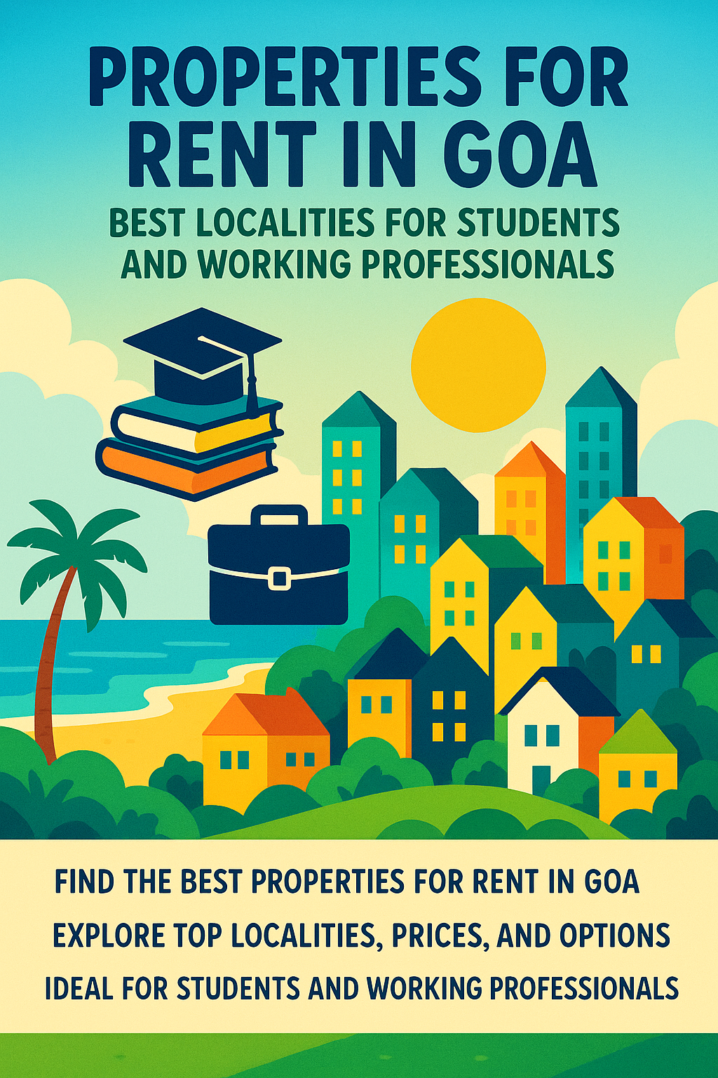 Properties for Rent in Goa: Best Localities for Students and Working Professionals