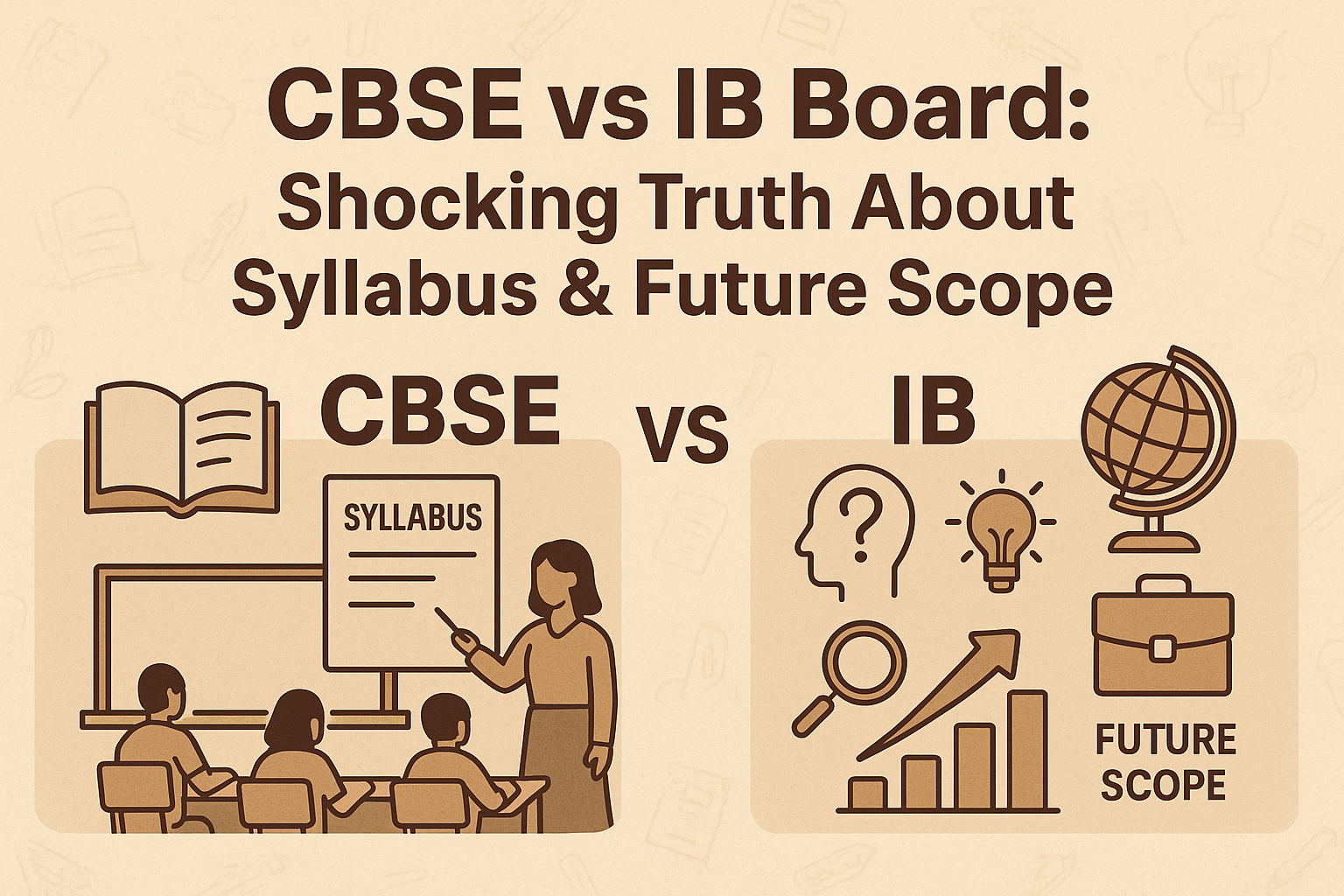 CBSE vs IB Board: Shocking Truth About Syllabus & Future Scope