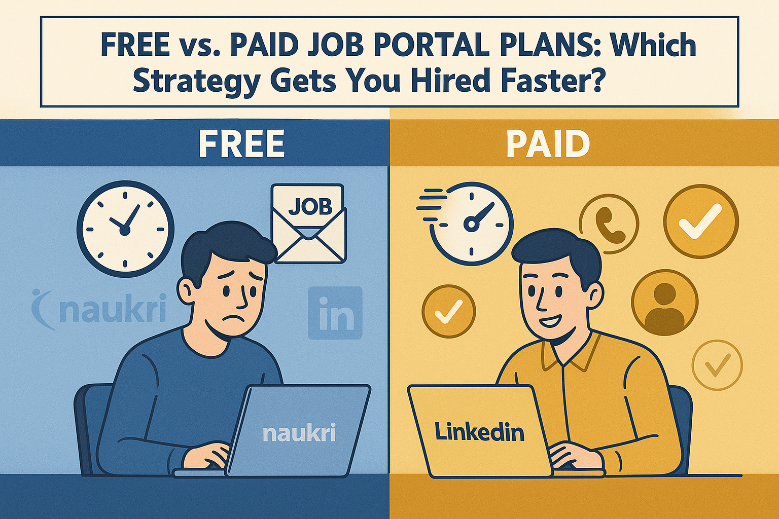 Free vs. Paid Job Portal Plans: Which Strategy Gets You Hired Faster?